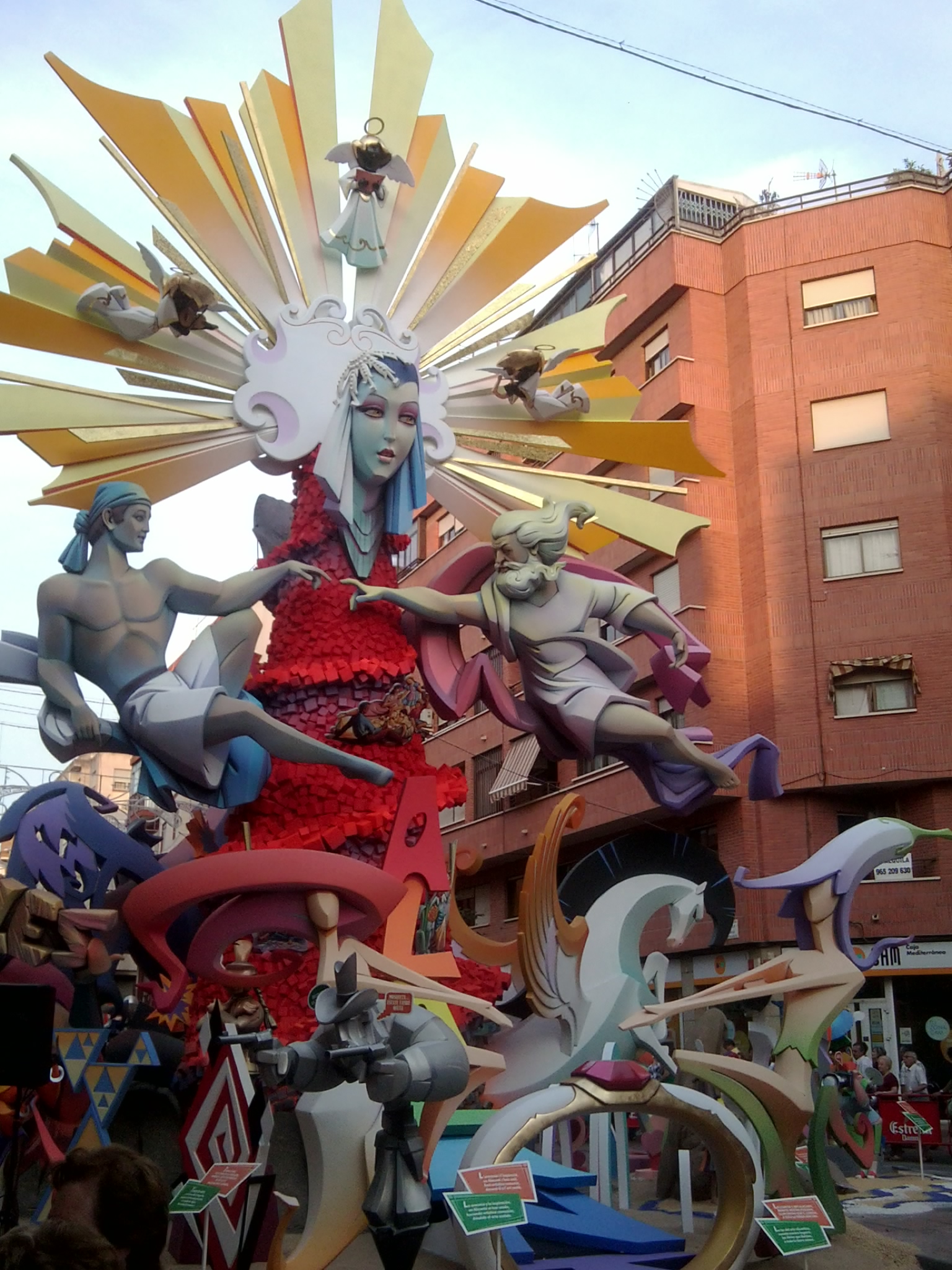 Hoguera mayor de la Hoguera Carolinas Altas 2011