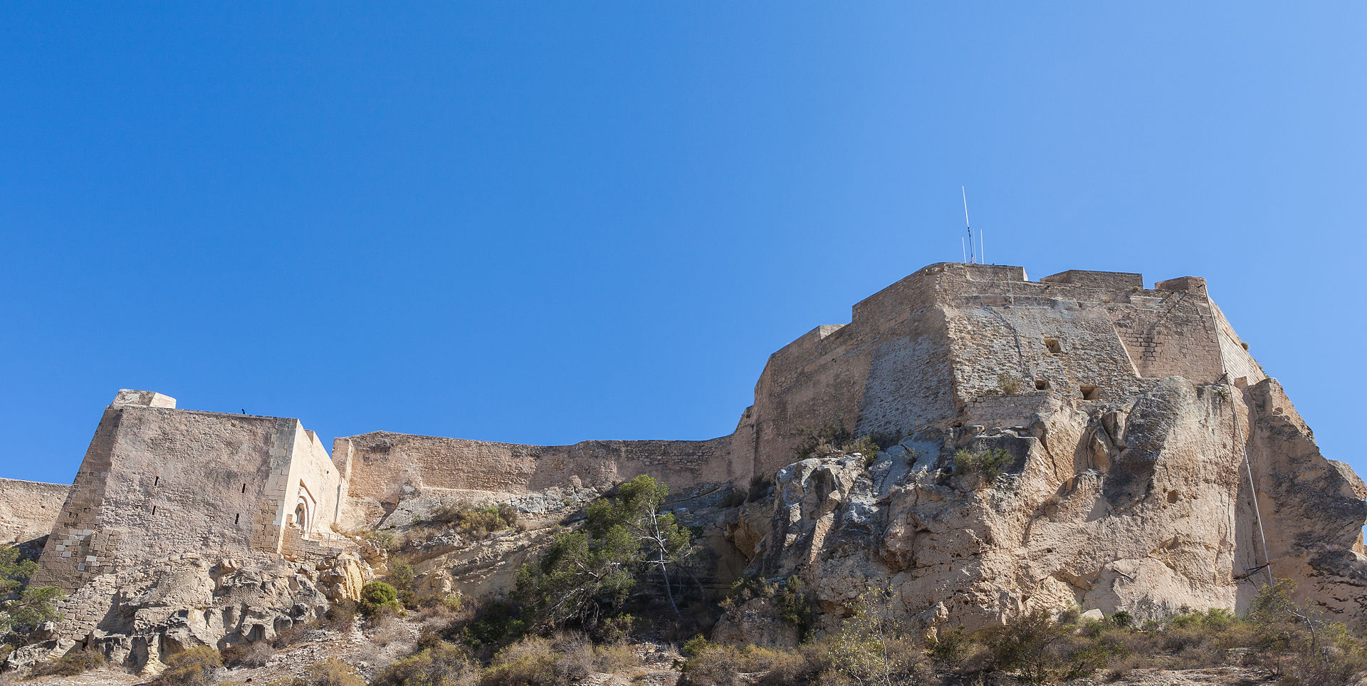 Castillo de Santa Bárbara, Alicante, España