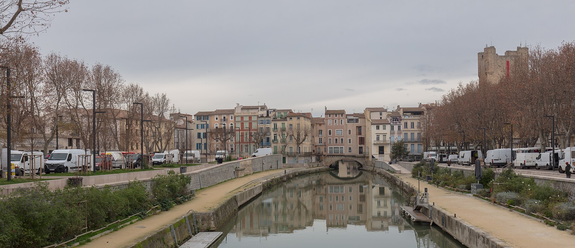 Puente de los Mercaderes, Narbona, Francia