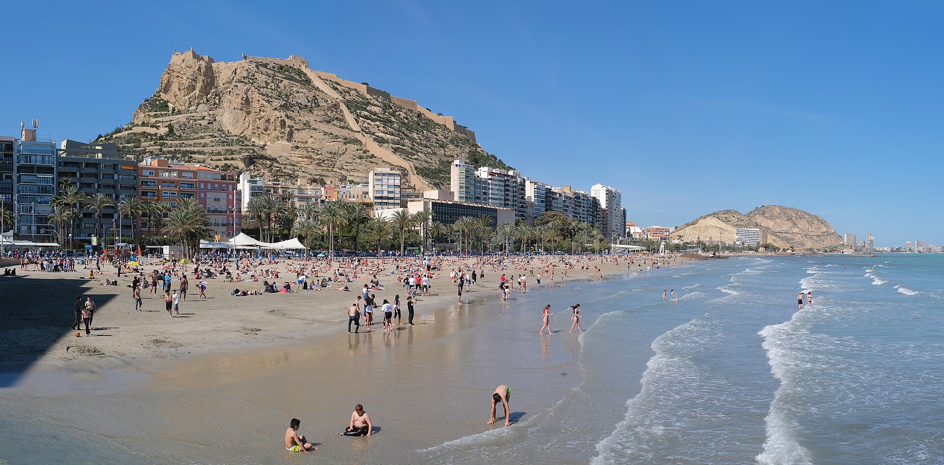 Postiguet Beach, Alicante.
