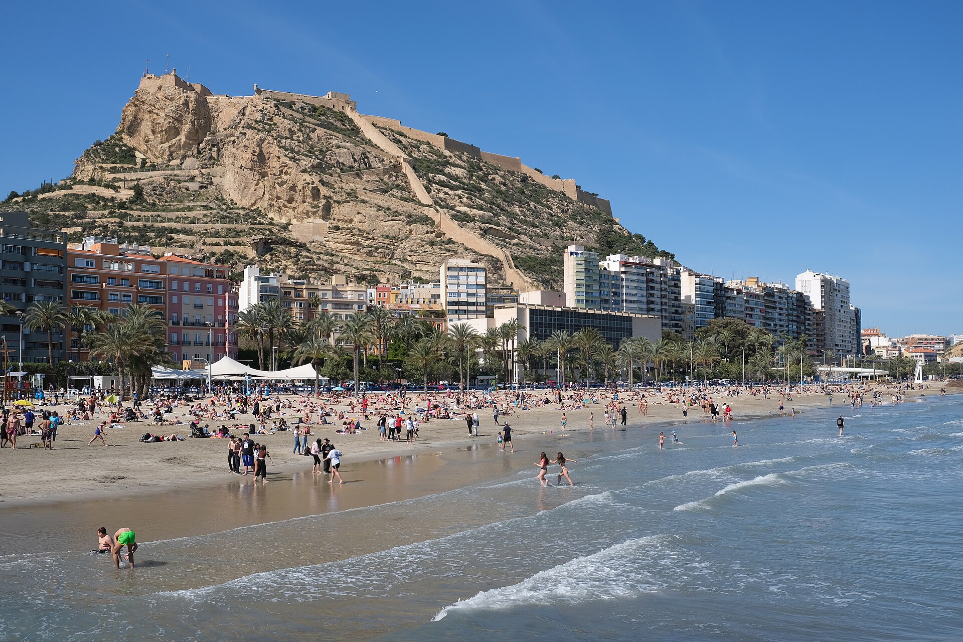 Postiguet Beach, Alicante.