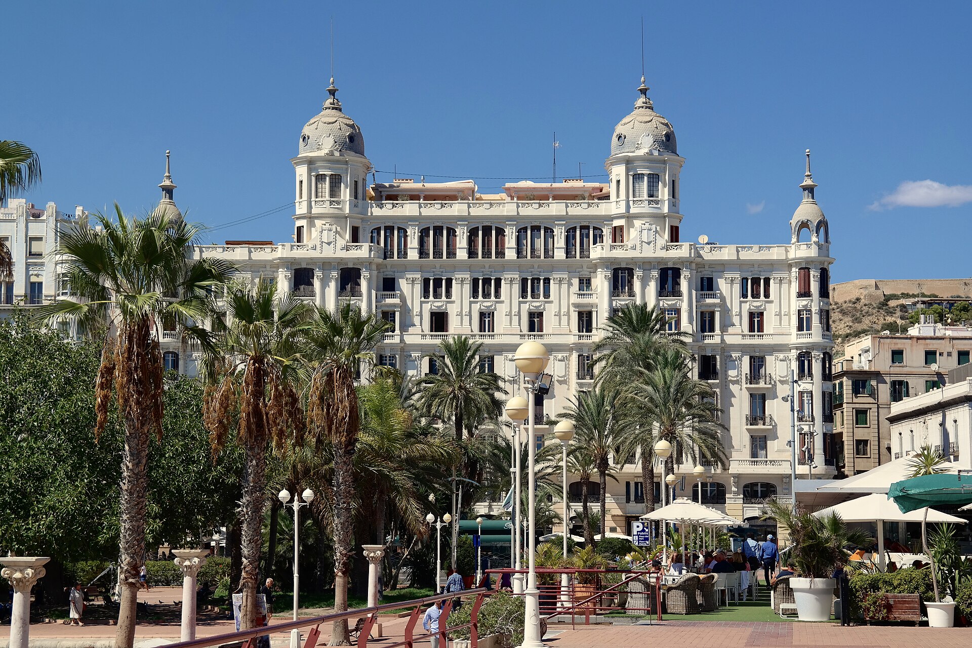 The famous 'Casa Carbonell' in Alicante in 2017