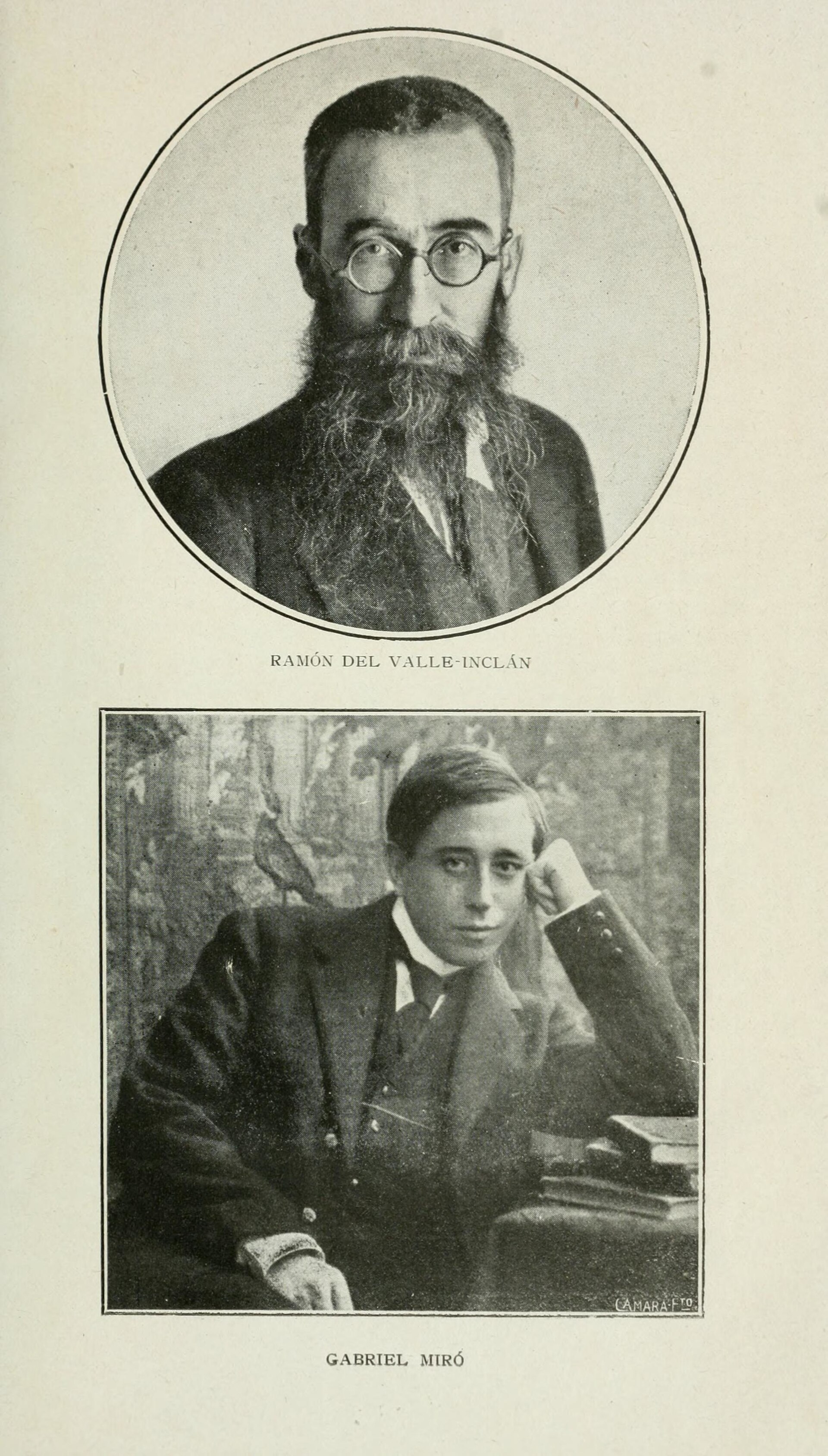 Ramón del Valle-Inclán. Gabriel Miró.
